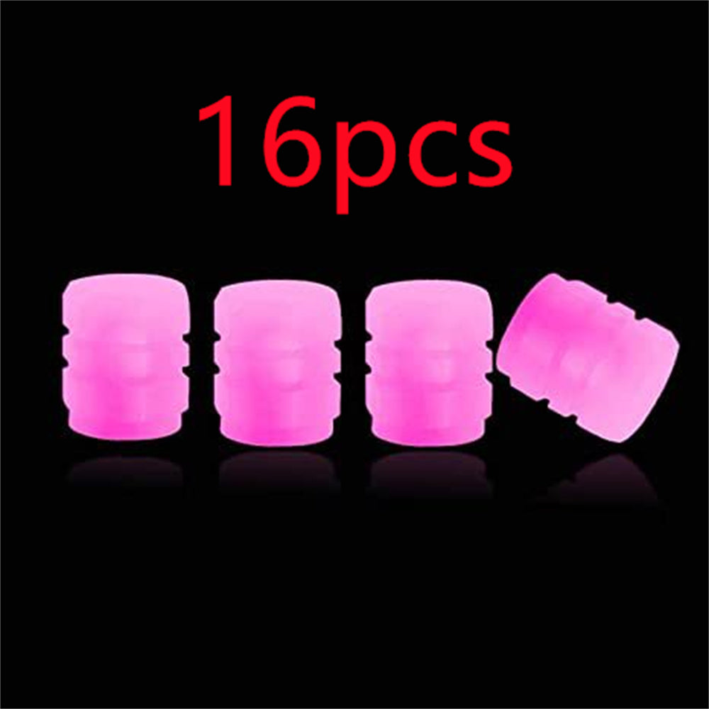 Fluorescent Valve Caps for Cars & Motorcycles