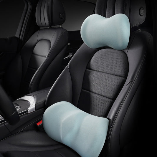 Car Seat Headrest & Lumbar Support Pillow